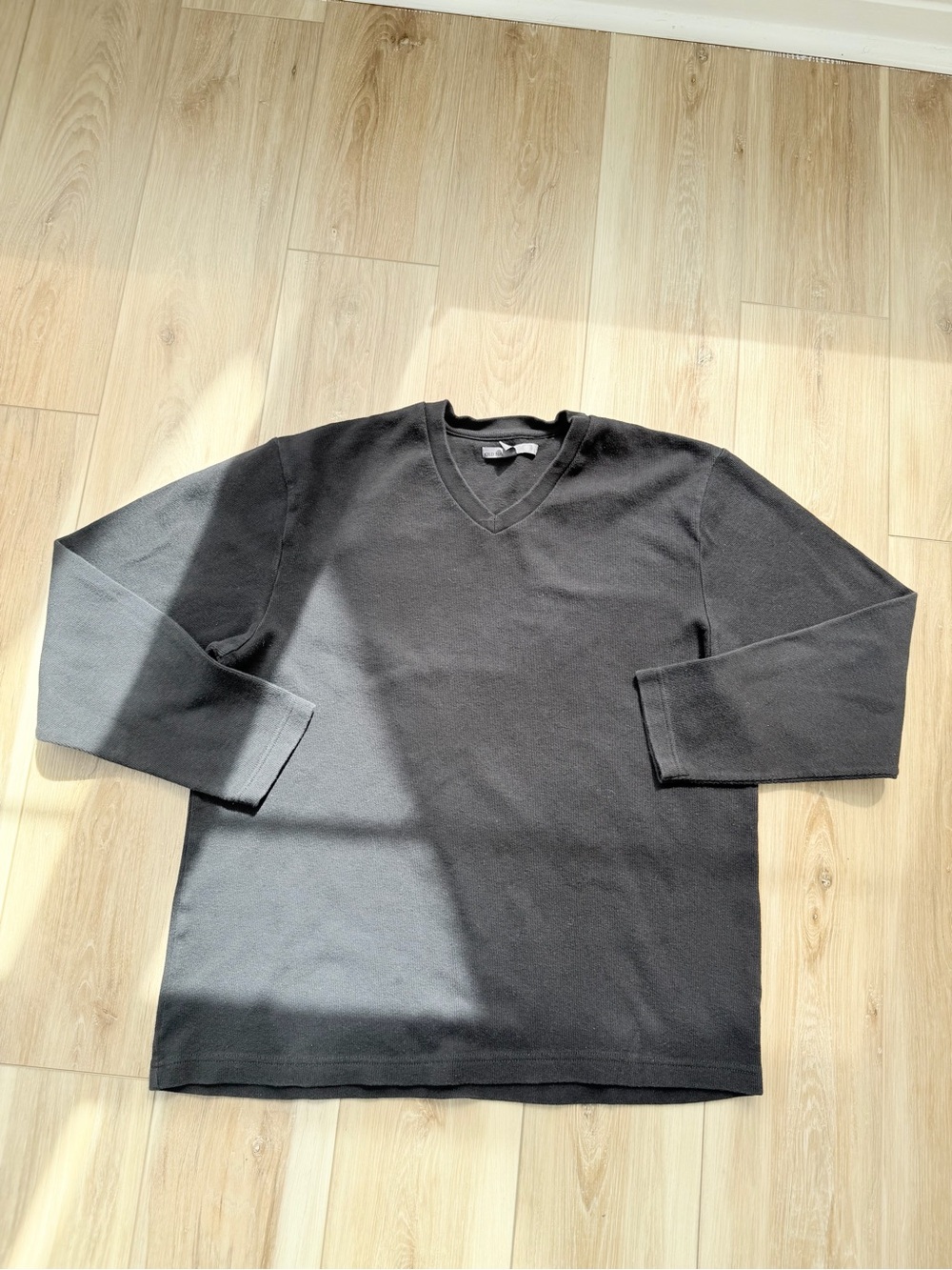 Men's V-Neck Black Sweater